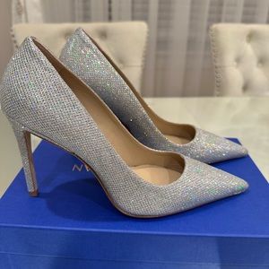 Stuart 100 Pump Size 8 / 38.5 
Stuart Weitzman Crystal BRAND NEW
